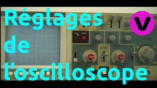 Réglages de loscilloscope [upl. by Pardew]