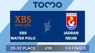 TOMO 2024 XBS Water polo  Jadran Neum U14 [upl. by Halilad]