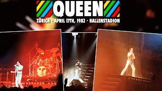 Queen  Live in Zürich 17th April 1982 [upl. by Yttocs]