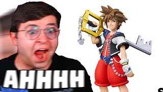 The Sora Amiibo is REAL Reaction [upl. by Eetsirk831]