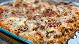 🍕Quinoa Pizza Dough • Healthier and Easy Homemade Recipe [upl. by Eceinwahs92]