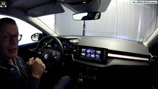 Skoda Fabia 2021 Infortainment System Review Amundsen 9quot Touch Bedienung Einstellung Funktion [upl. by Hobie]