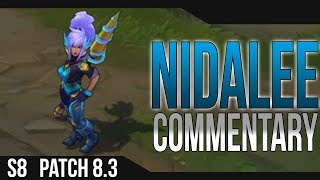 Nidalee in Patch 83  How 2 Carry  Full Game Commentary [upl. by Aicnetroh]