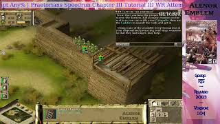 Praetorians Speedrun Chapter III Tutorial III RTA 507 current WR [upl. by Inihor222]