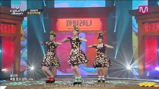 Orange Caramel  Catallena  M Countdown 13032014 Legendado PTBR [upl. by Zandra]