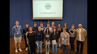 Students celebrate GCSE results at Haydon Bridge High School [upl. by Etteloiv]