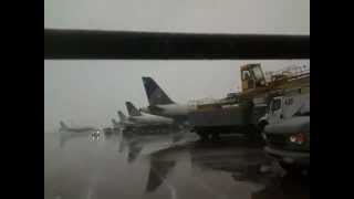 OHare tug drive around on b concourse [upl. by Hakeem451]