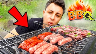 Je teste le BARBECUE CARREFOUR à 20 euros  Méga BBQ [upl. by Elleivad]