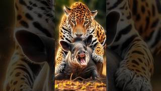 Jaguar vs Tapir [upl. by Yasmeen]