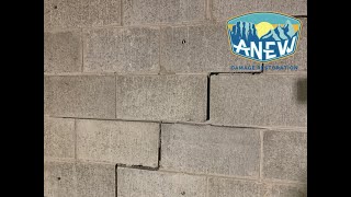 Concrete Block Crack Repair [upl. by Anilehs]