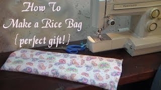 perfect handmade gift rice bag [upl. by Dorris492]