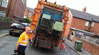 BIN WAGON EATS A 360 LITRE WHEELIE BIN [upl. by Esirec772]