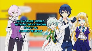 In another world with my smartphone react to Rimuru Gacha reaction ship Rimuru x Moroha [upl. by Good937]