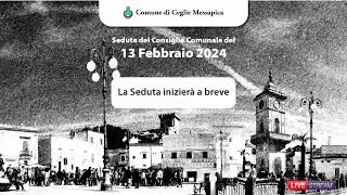 Diretta Streaming del Consiglio Comunale di Ceglie Messapica del 13 Febbraio 2024 [upl. by Swann82]