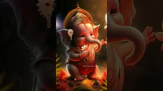 Ganpati bappa morya 🙏🙏 youtubeshorts love cute bhajan ganpati newsong [upl. by Boccaj]