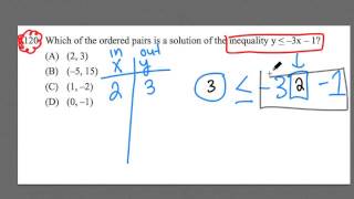 FTCE MATH 120  Inequalities  GOHmathcom [upl. by Neerak]