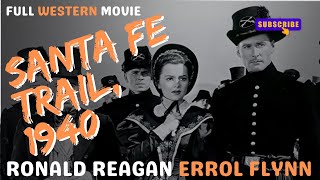 Ronald Reagan Errol Flynn Santa Fe Trail 1940 [upl. by Bhatt]