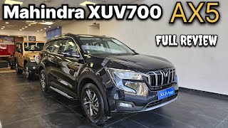 2024 Mahindra XUV700 AX5  AX5 7 Seater  Full Review 🔥 [upl. by Janean773]