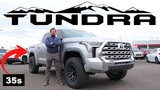 Lifted 2024 Toyota Tundra 35s Make Everything Better [upl. by Annyl]