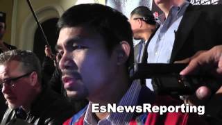 manny pacquiao how he is going to beat tim bradley EsNews Boxing [upl. by Adnileb]