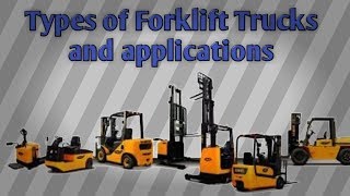 Type of Forklift Trucks [upl. by Hgieleak]