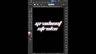 Adobe Illustrator Tips 2024  How to make Gradient Stroke ducthangds illustratortutorial [upl. by Cida592]