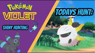 Shiny Hunting Larvesta  Pokemon Violet  Got Larvesta and sandlit going for slugma [upl. by Idorb]