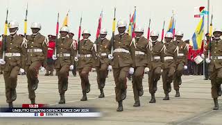 Umbutfo Eswatini Defence Force Parade during the 2024 Army Day [upl. by Otrebireh]