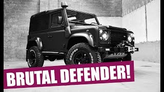 V8 MONSTER DEFENDER LAND ROVER 90 [upl. by Zysk411]