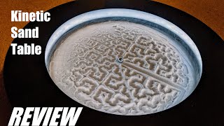 REVIEW Homedics Drift Kinetic Art Sand Table  Perpetual Motion Machine  Sisyphus Table Rival [upl. by O'Rourke473]