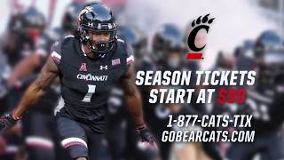 2018 Cincinnati Bearcats Football Season Tickets Its More Than Just A Game [upl. by Nekal936]