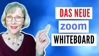 Neu im Zoom Whiteboard Tutorial Deutsch 2022 [upl. by Goldshell595]