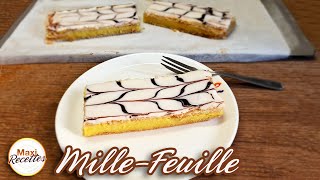 Mille Feuille Recette Facile à Faire [upl. by Dino]