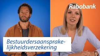 Bestuurdersaansprakelijkheidsverzekering hoe werkt dat  Rabo Helpt [upl. by Dewitt409]