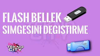 Flash Bellek Simgesini Değiştirme [upl. by Notsur]