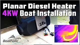 Planar Diesel Heater  Unboxing and Install  EP12 [upl. by Jasen]