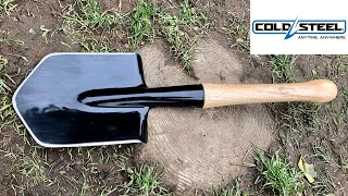 Cold Steel Special Forces Shovel Review amp Test [upl. by Angy]