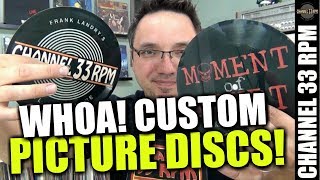 Custom picture discs from VinylArtco  VINYL COMMUNITY review [upl. by Atinot]