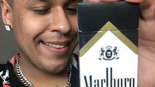 Marlboro Black Gold’s 100’s Cigarette Review marlboro cigarette [upl. by Arikaahs356]