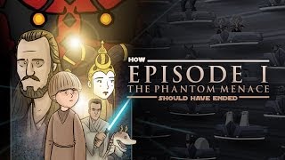 How Star Wars The Phantom Menace Should Have Ended [upl. by Eselahs]