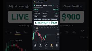 1 minute online trading Coin ARPA Long⤴️ trading intraday altcoins [upl. by Lerej]