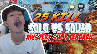 SOLO VS SQUAD PAKEE BUNDLE MYSTERISHOP AKHIR TAHUN  25 KILL [upl. by Enaerb]