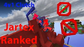 Jartex ranked Bedwars cracked 3 Insane games [upl. by Ayat]