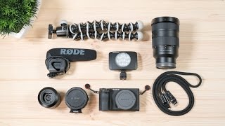 The Best Sony A6500 Accessories [upl. by Nnyla]