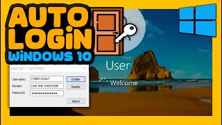 Effortless Windows 10 Login Bypass PIN and Password Instantly with Microsoft Autologon [upl. by Leikeze]