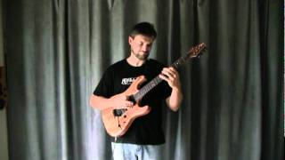 Fusion Guitar Solo over Proto Cosmos Changes [upl. by Vernice]