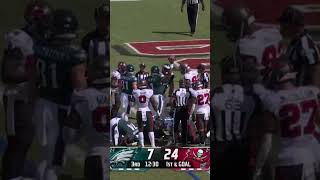 Jalen Hurts TUSH PUSH for the Touchdown 🦅🔥 I Eagles vs Buccaneers Highlights [upl. by Berkshire167]