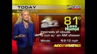 WFMZ 69 News Sunrise Weekend Edition Laurie LaMonicas News Debut 81812 [upl. by Armitage]