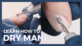 How to Dry Mani on Short Nails [upl. by Yde]