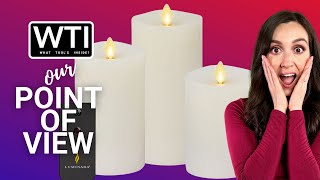 Our Point of View on Luminara Realistic Pillar Candles From Amazon [upl. by Iow]